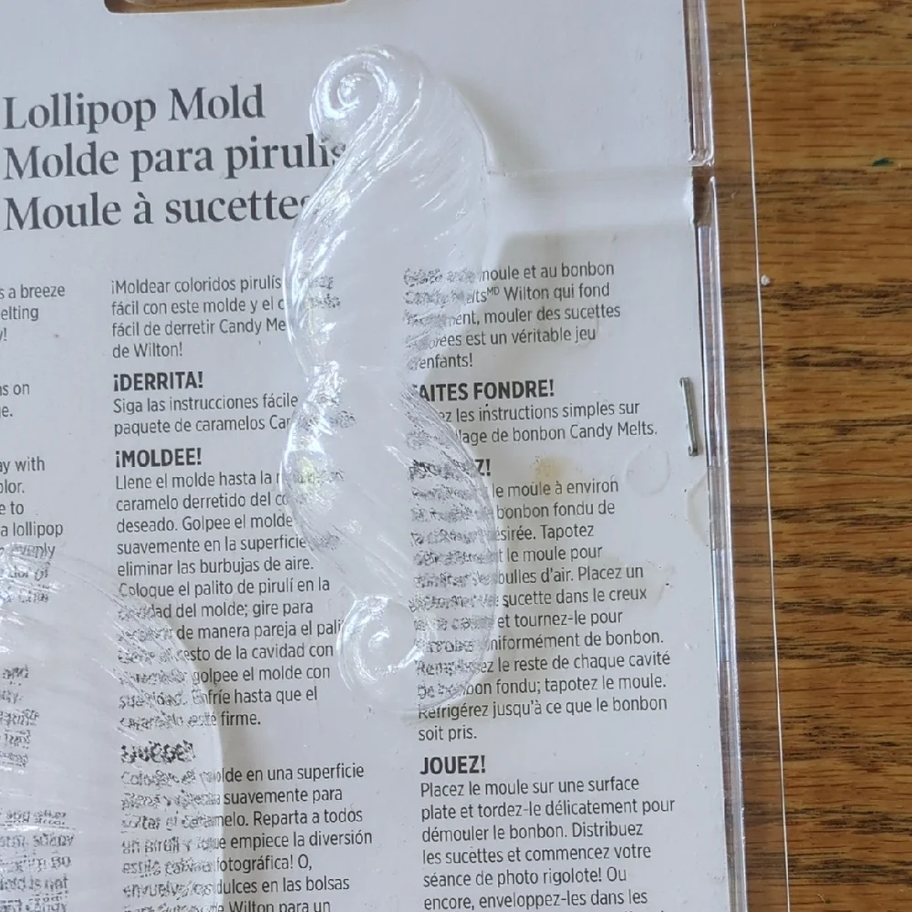 Wilton Mustache Lollipop Molds Set Of 3